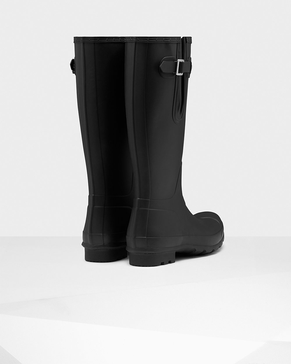 Galochas Altas Hunter Homem Pretas - Original Side Adjustable - 34ANIDHEQ